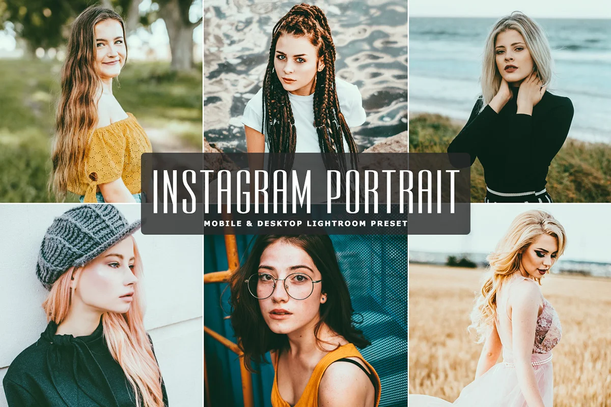Instagram Portrait Lightroom Preset