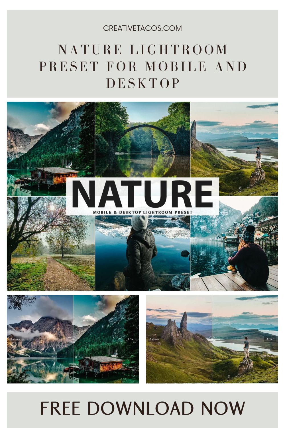 Nature Lightroom Preset For Mobile and Desktop