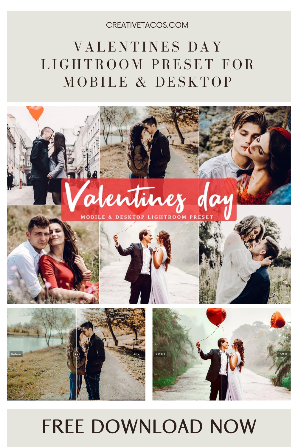 Valentines Day Lightroom Preset For Mobile & Desktop