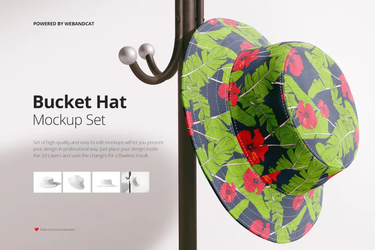 25 New Stylish Hat Mockup Templates for Photoshop