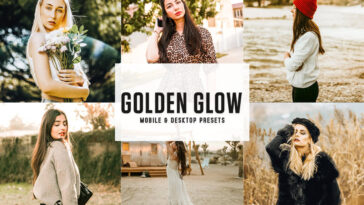 Golden Glow Lightroom Presets Feature Image